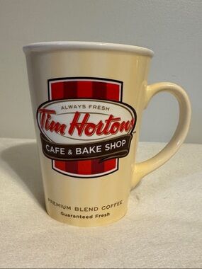 Tim Hortons Logo Limited Edition 2012 Retro Cafe Coffee Mug 16 oz